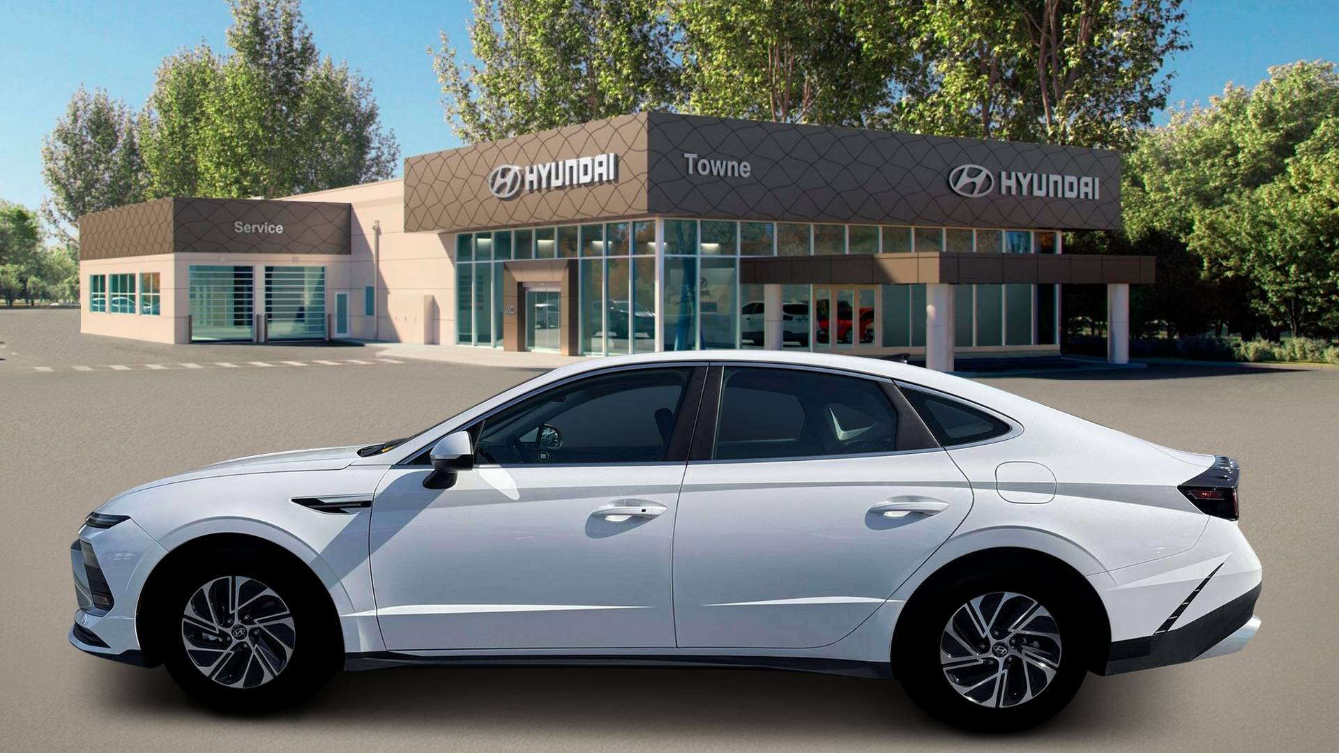 2026 Hyundai SONATA Hybrid Blue