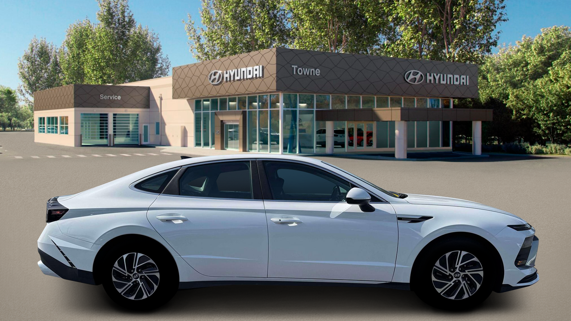 2026 Hyundai SONATA Hybrid Blue