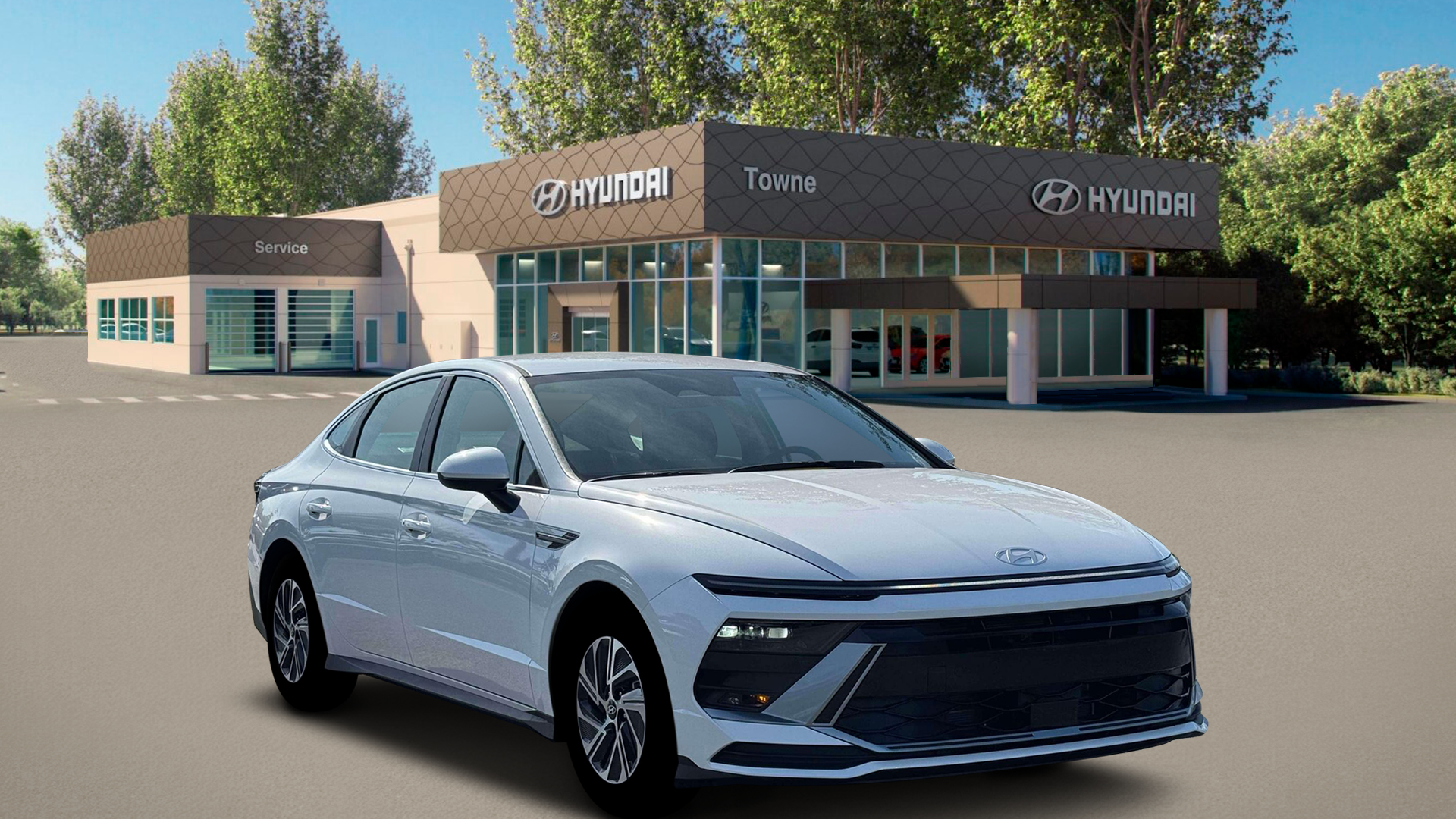 2026 Hyundai SONATA Hybrid Blue