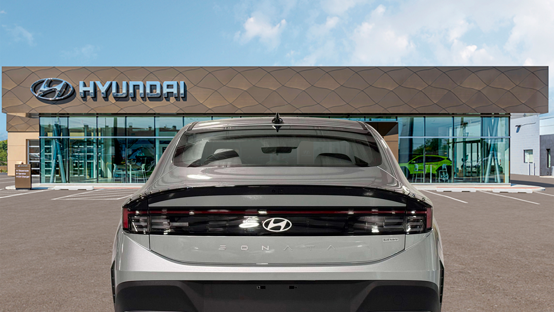 2026 Hyundai SONATA Hybrid Blue