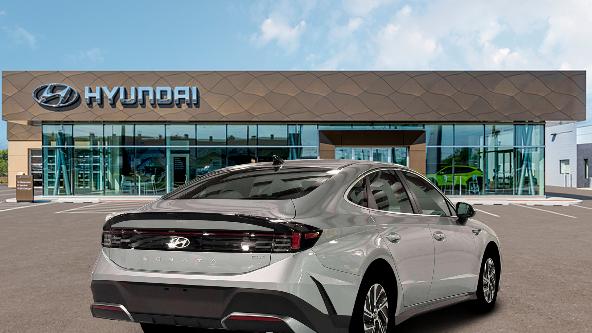 2026 Hyundai SONATA Hybrid Blue