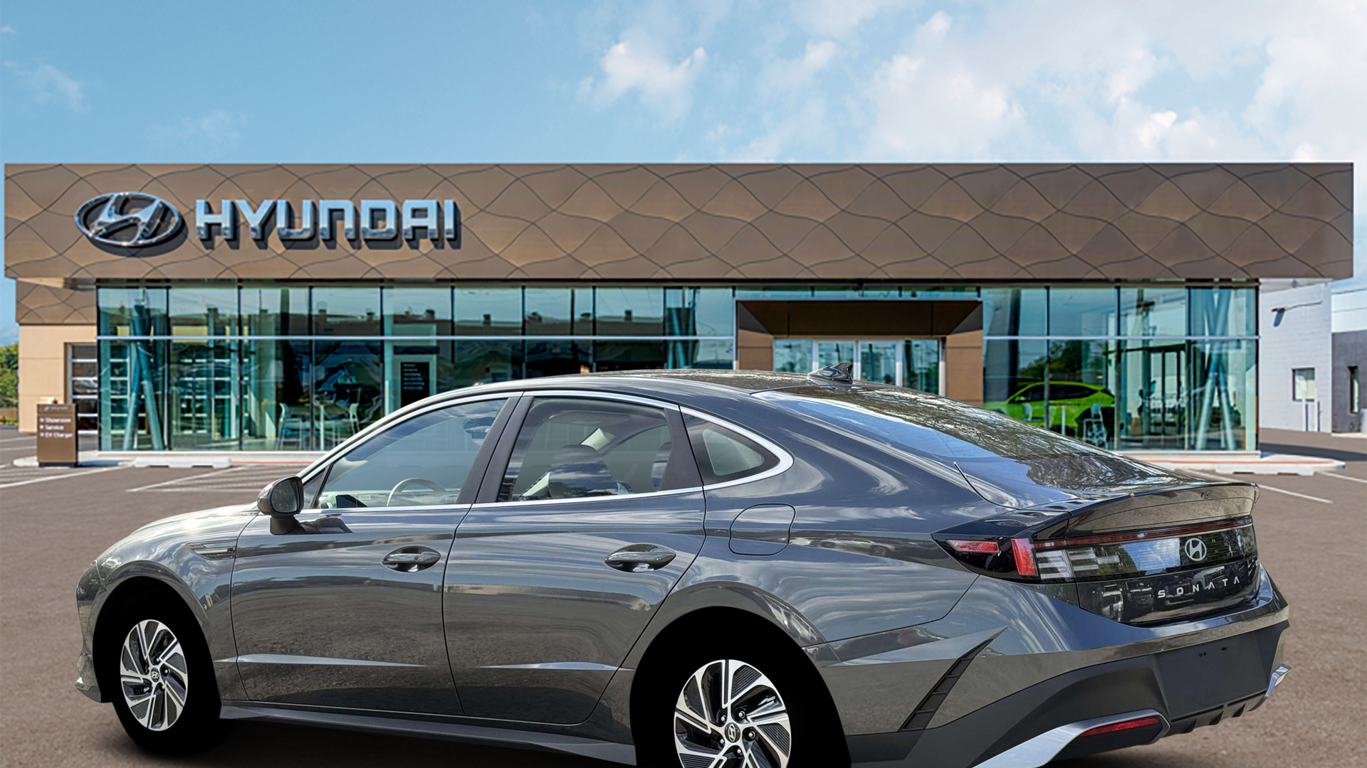 2026 Hyundai SONATA Hybrid Blue
