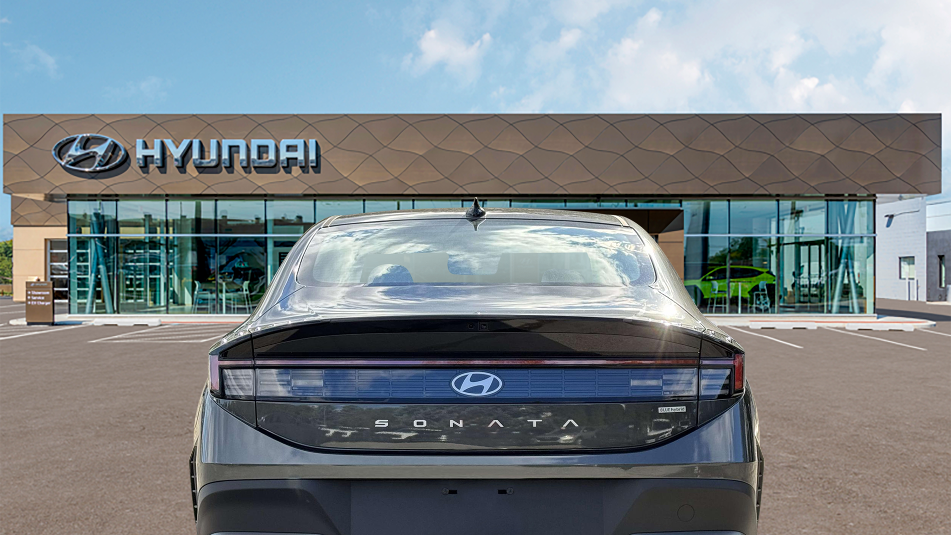 2026 Hyundai SONATA Hybrid Blue