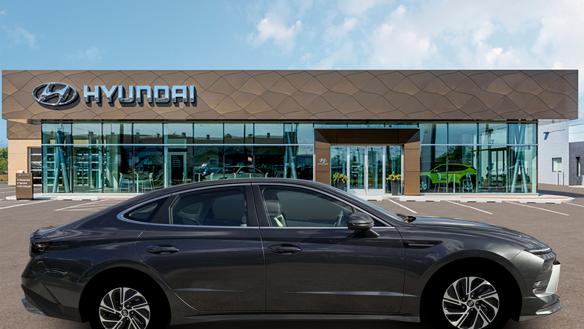 2026 Hyundai SONATA Hybrid Blue