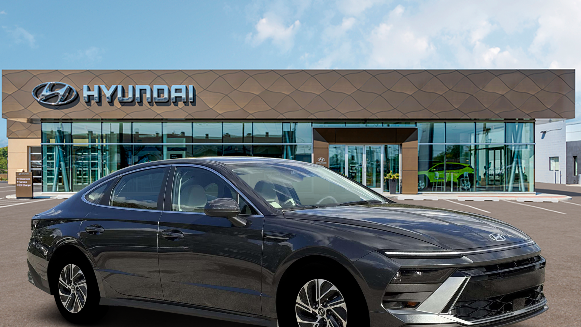 2026 Hyundai SONATA Hybrid Blue