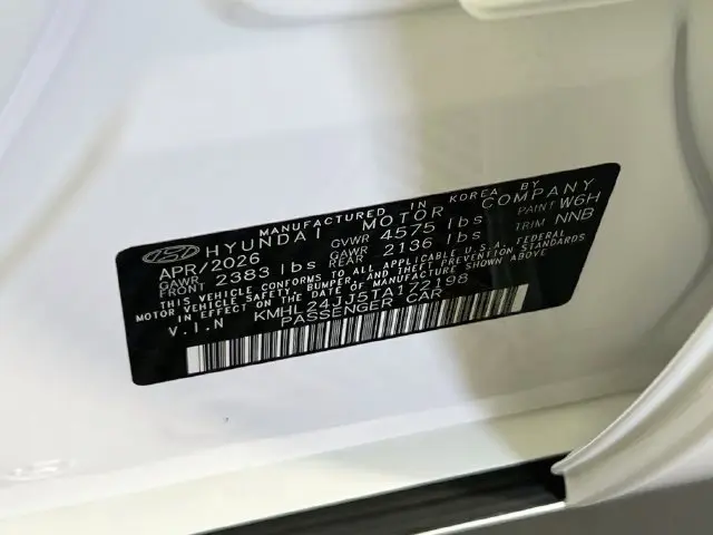 2026 Hyundai Sonata - $25,800