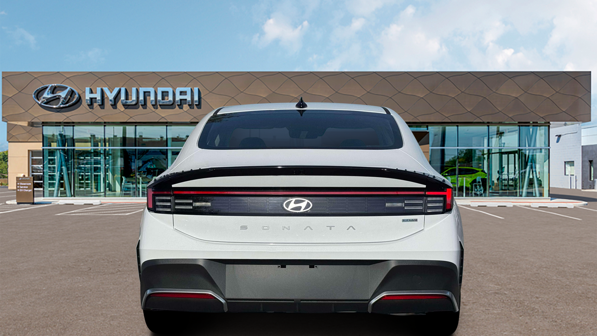 2026 Hyundai SONATA Hybrid Blue
