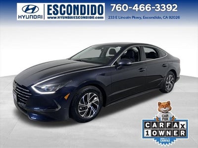 2022 Hyundai Sonata Hybrid Blue 4DR Sedan