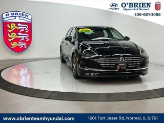 2023 Hyundai SONATA Hybrid with Onyx Black Exterior