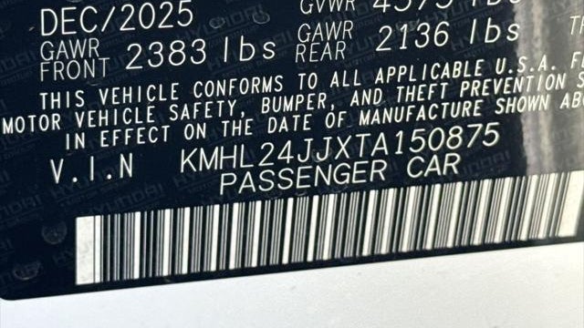 2026 Hyundai SONATA Hybrid Blue