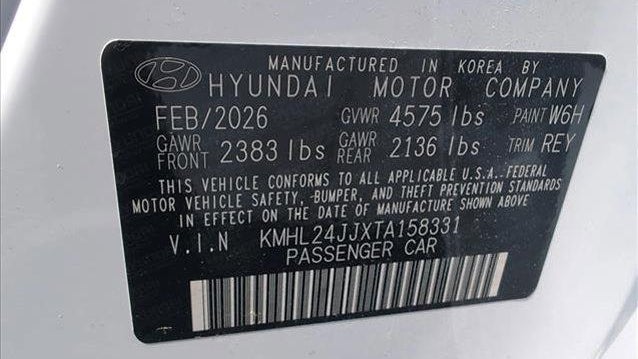 2026 Hyundai SONATA Hybrid Blue