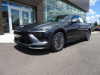 2024 Hyundai SONATA Hybrid with Portofino Gray Exterior