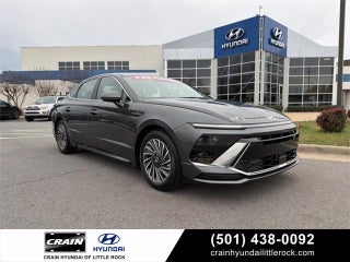 2025 Hyundai SONATA Hybrid with Portofino Gray Exterior