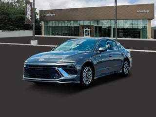 2025 Hyundai SONATA Hybrid with Portofino Gray Exterior
