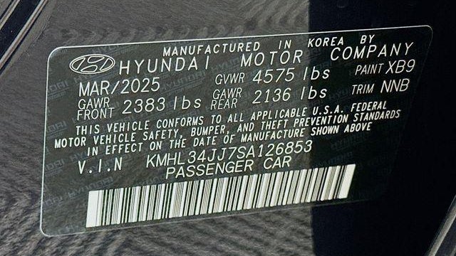 2025 Hyundai SONATA Hybrid SEL