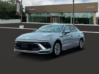 2025 Hyundai SONATA Hybrid with Transmission Blue Exterior