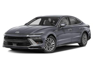 2025 Hyundai SONATA Hybrid with Portofino Gray Exterior