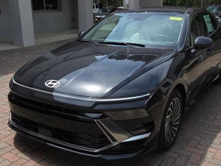 2025 Hyundai SONATA Hybrid with Carbon Blue Exterior