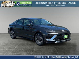 2025 Hyundai SONATA Hybrid with Portofino Gray Exterior