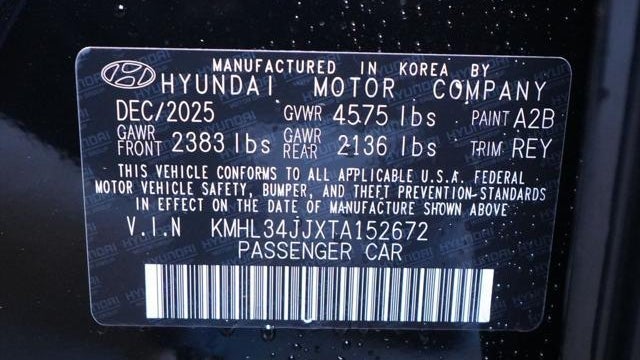 2026 Hyundai SONATA Hybrid SEL