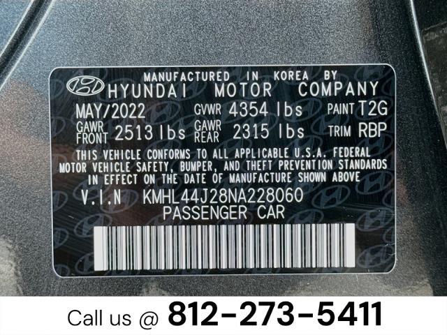 2022 Hyundai Sonata - $21,144