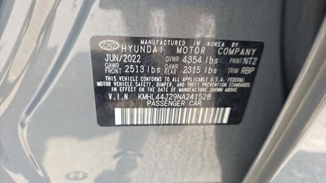 2022 Hyundai SONATA SEL Plus
