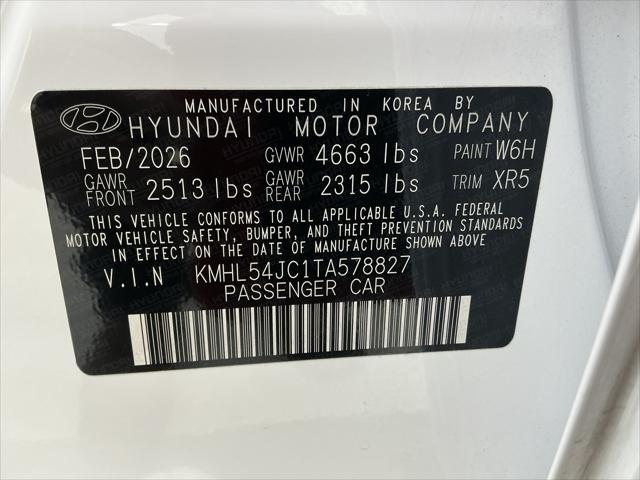 2026 Hyundai Sonata - $36,592