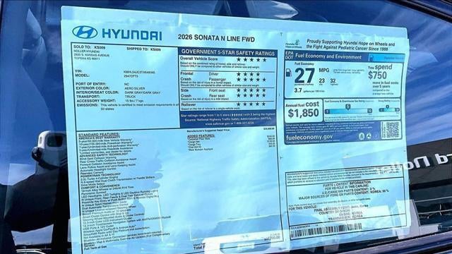 2026 Hyundai SONATA N Line
