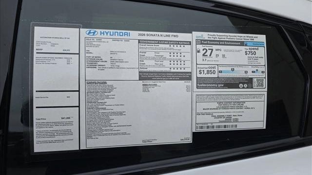 2026 Hyundai SONATA N Line
