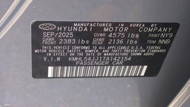 2026 Hyundai SONATA Hybrid Limited
