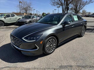 2023 Hyundai SONATA Hybrid with Portofino Gray Exterior