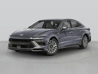 2025 Hyundai SONATA Hybrid with Carbon Blue Exterior
