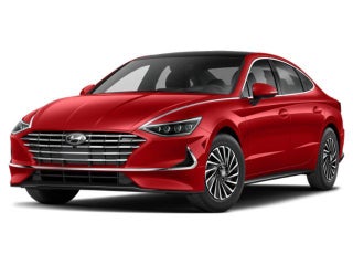 2023 Hyundai SONATA Hybrid with Ultimate Red Exterior