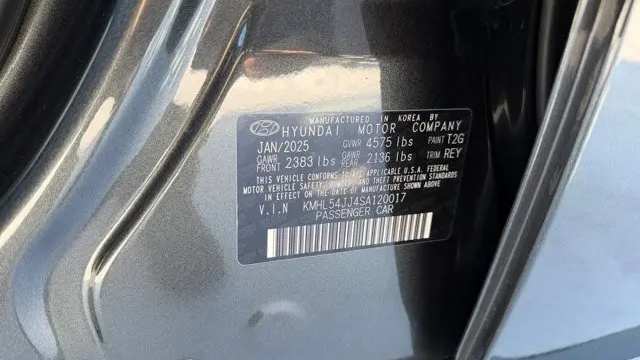 2025 Hyundai SONATA Hybrid Limited