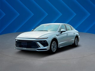 2025 Hyundai SONATA Hybrid with Aero Silver Exterior