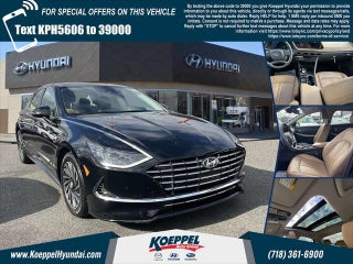 2023 Hyundai SONATA Hybrid with Onyx Black Exterior