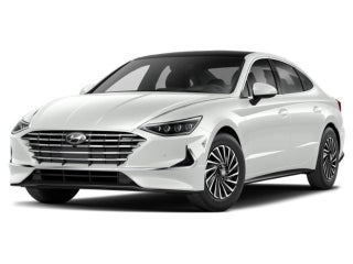 2023 Hyundai SONATA Hybrid with Serenity White Exterior