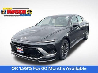 2025 Hyundai SONATA Hybrid with Portofino Gray Exterior