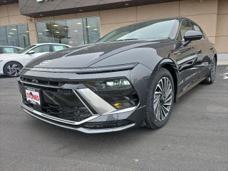 2025 Hyundai SONATA Hybrid with Portofino Gray Exterior
