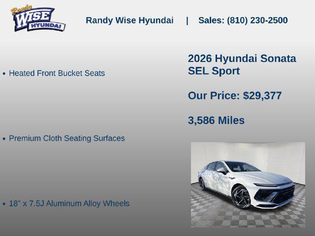 2026 Hyundai Sonata - $29,377