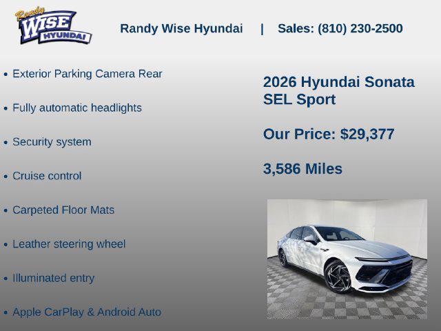 2026 Hyundai Sonata - $29,377