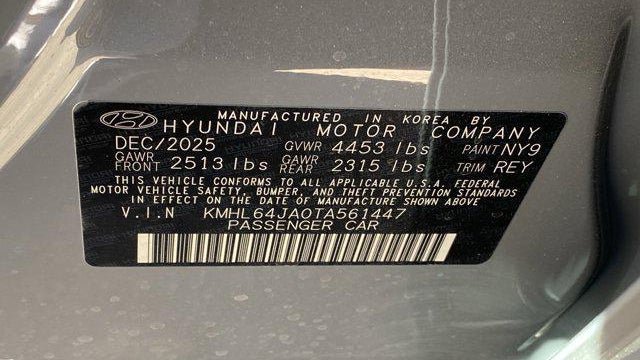 2026 Hyundai SONATA SEL Sport