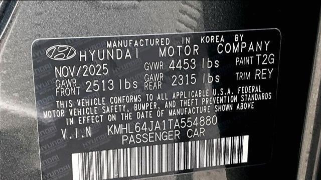 2026 Hyundai SONATA SEL Sport