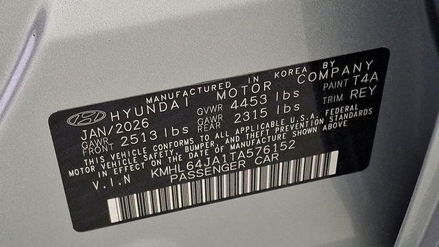 2026 Hyundai SONATA SEL Sport