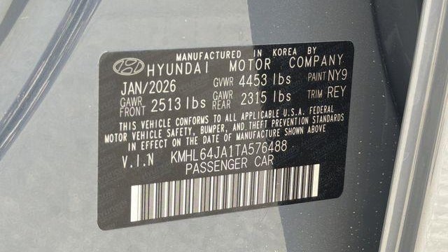 2026 Hyundai SONATA SEL Sport