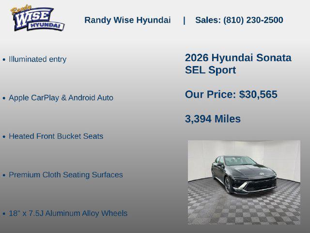 2026 Hyundai Sonata - $30,565