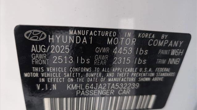 2026 Hyundai SONATA SEL Sport