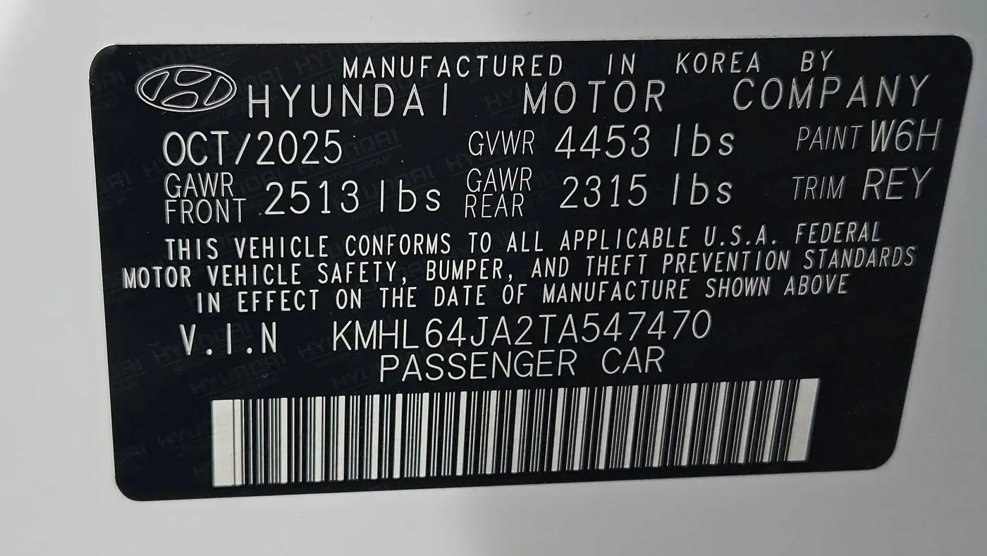 2026 Hyundai SONATA SEL Sport