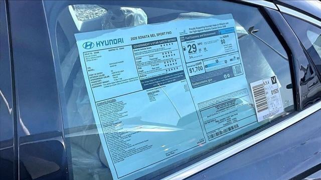 2026 Hyundai SONATA SEL Sport