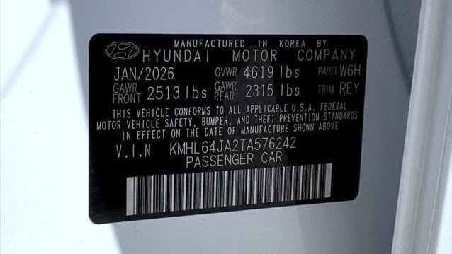 2026 Hyundai SONATA SEL Sport